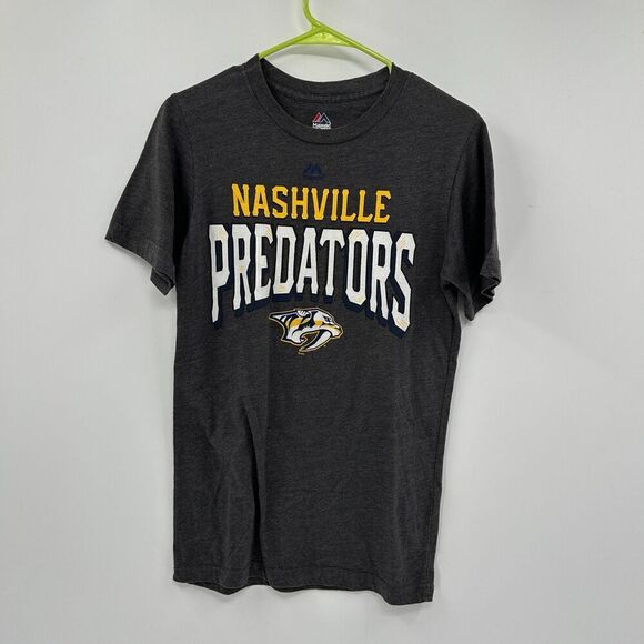 Nashville Predators NHL Dark Gray T Shirt Size Small - Picture 1 of 6